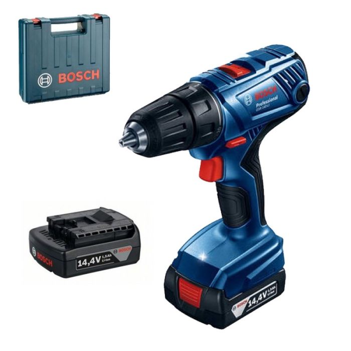 BOSCH - Masina gaurit si insurubat 50Nm, GSR 140-LI, cu 2 acumulatori 14.4V, 1.5Ah, incarcator, valiza [06019F8000]