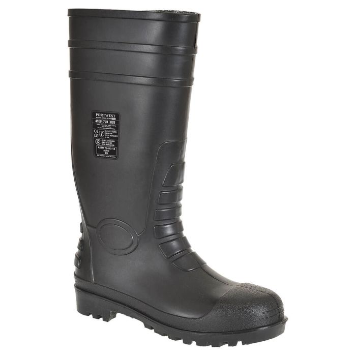 PORTWEST - Cizme TOTAL SAFETY S5, negru, mas. 45 [FW95BKR-45]