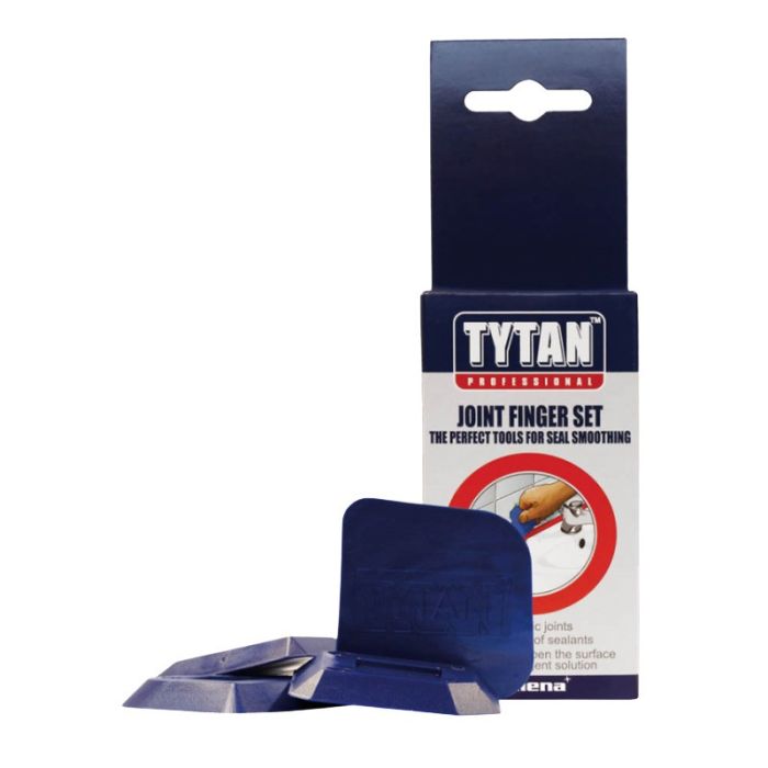 TYTAN - Spatula pentru finisare silicon JOINT FINGER, 4 bucati