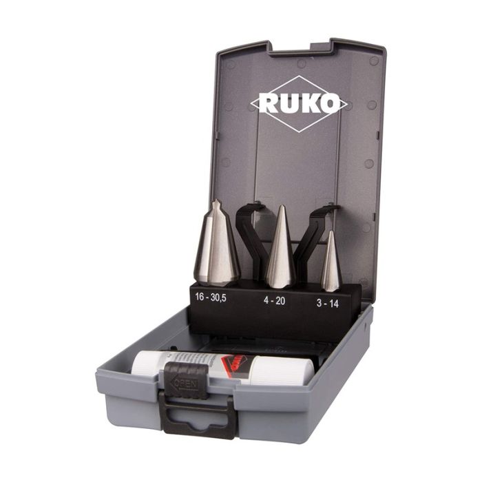 Ruko - Set burghie conice pentru tabla [101020RO]