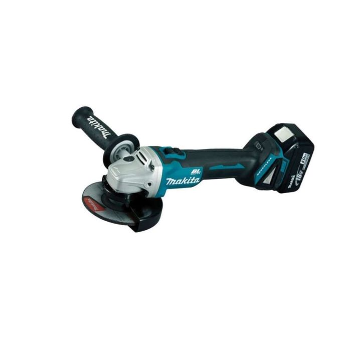 Makita - Polizor unghiular acumulator Li-Ion 18V 2x5.0Ah 125mm brushless [DGA506RTE]