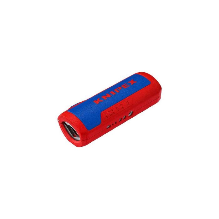 Knipex - Taietor de tevi ondulate cu dispozitiv de dezizolare pentru filoane individuale, blister [902202SB]