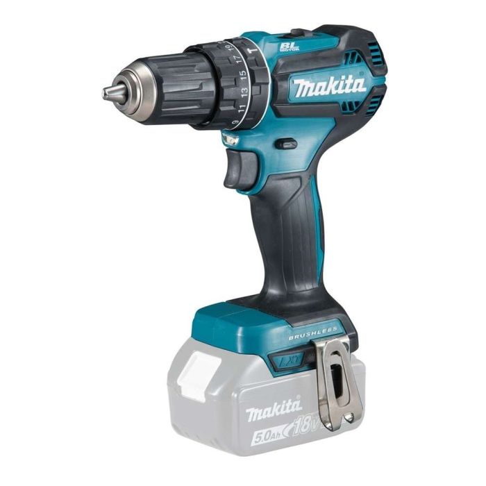 Makita - Masina de gaurit si insurubat cu percutie 50Nm, 18V, fara acumulator si incarcator [DHP485Z]