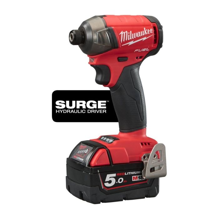 Milwaukee - Masina de insurubat cu impact 50Nm, M18 FQID-0X, Hex 1/4", 18V, fara acumulator si incarcator, valiza [4933459187]