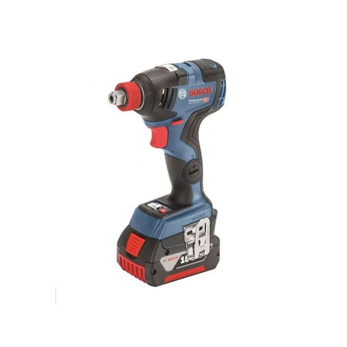 BOSCH - Masina de insurubat cu impact 200Nm, GDX 18V-200 C, Hex 1/4" si patrat 1/2", cu 2 acumulatori 18V, 5.0Ah, incarcator, valiza [06019G4201]