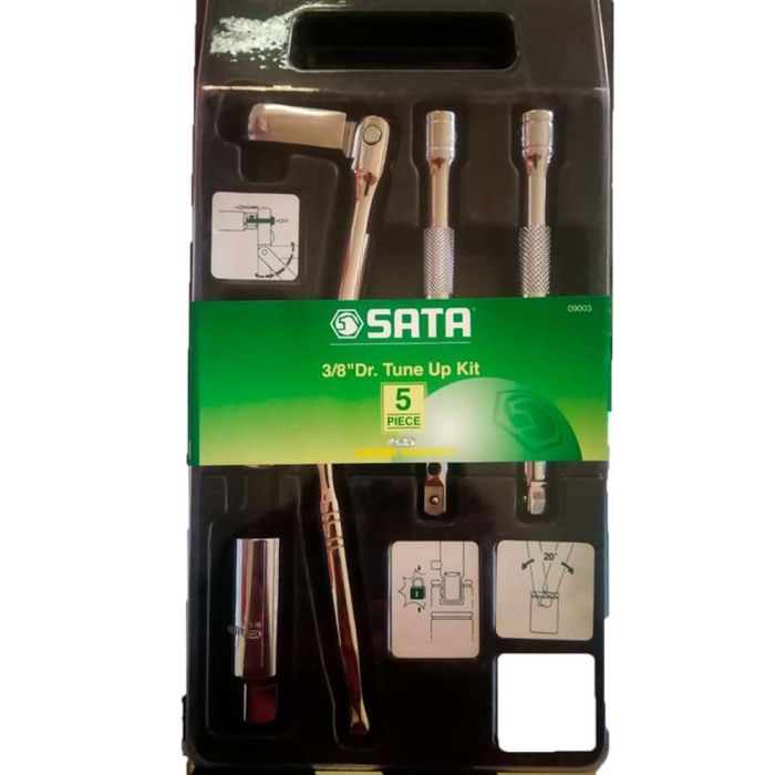 Sata - Set chei bujie 3/8" 5 piese [SA09003]