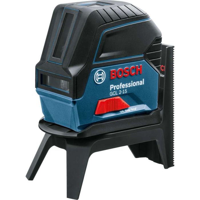 BOSCH - GCL 2-15 + RM 1 Nivela laser cu linii/puncte, geanta textila, placa vizare [0601066E00]