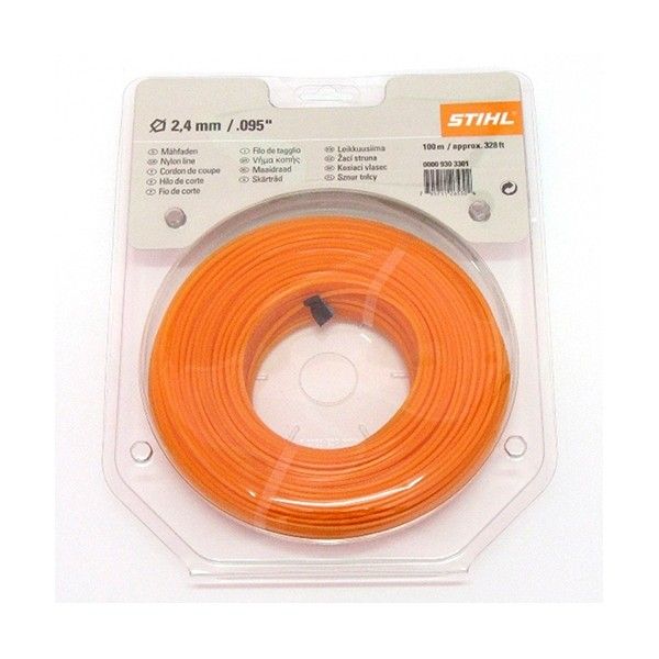 Stihl - Rola fir nylon silentios rotund 2.4 mm x 86 m [00009302421]