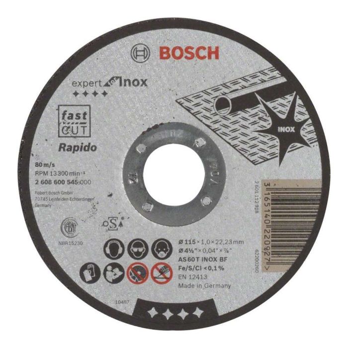 BOSCH - Disc abraziv debitare 115x1 [2608600545]