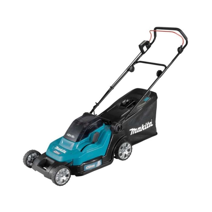 Makita - Masina de tuns gazon 43cm cu acumulator Li-Ion 18V 2x5.0Ah [DLM432PT2]