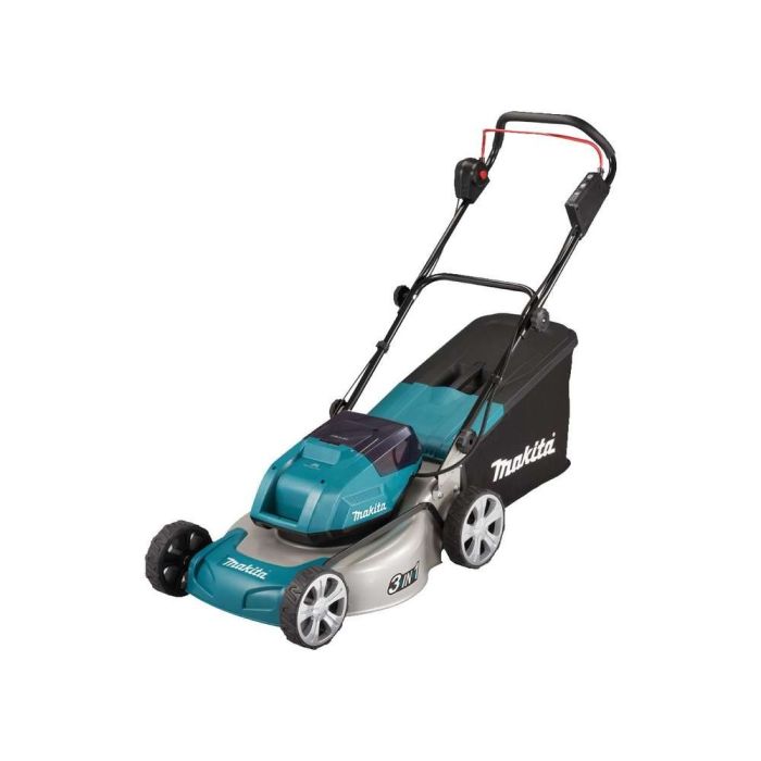 Makita - Masina de tuns gazon 46cm cu acumulator Li-Ion 18V 2x5.0Ah [DLM460PT2]