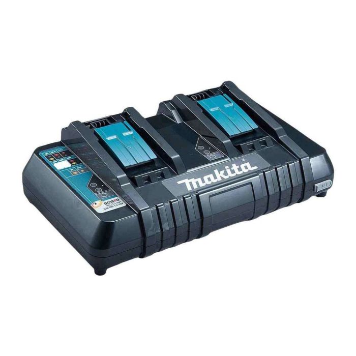 Makita - Incarcator rapid Li-Ion LXT, DC18RD cu 2 porturi pentru acumulatori 18V [630868-6]