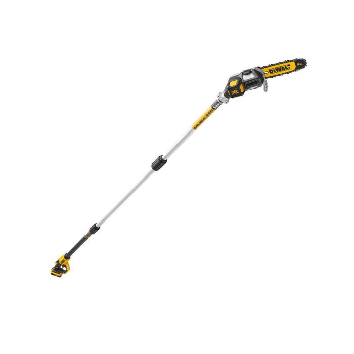 DeWALT - Fierastrau cu lant si tija extensibila 18V XR, 5Ah [DCMPS567P1-QW]