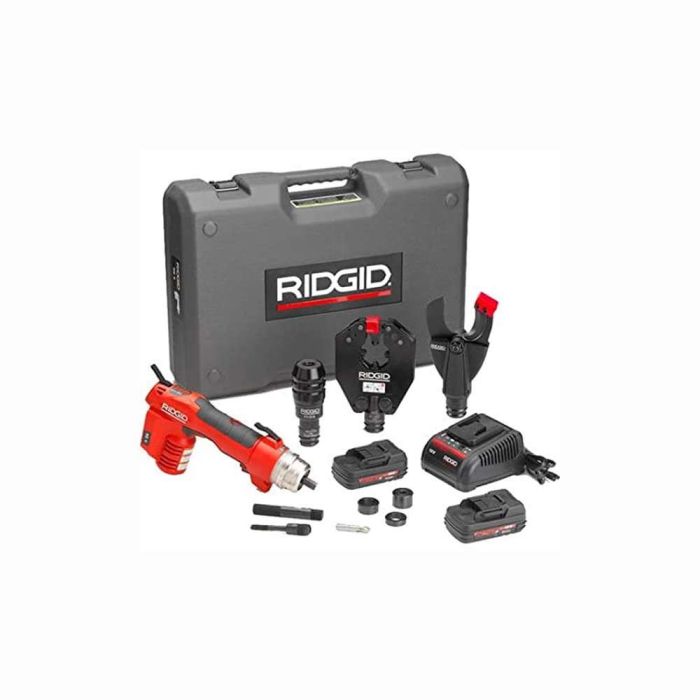 Ridgid - Dispozitiv electrohidraulic pentru taiere, perforare si sertizare, fara matrita , RE-60 [55338]