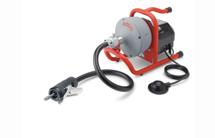 Ridgid - Dispozitiv pentru curăţat scurgeri K-40 230 V [71742]