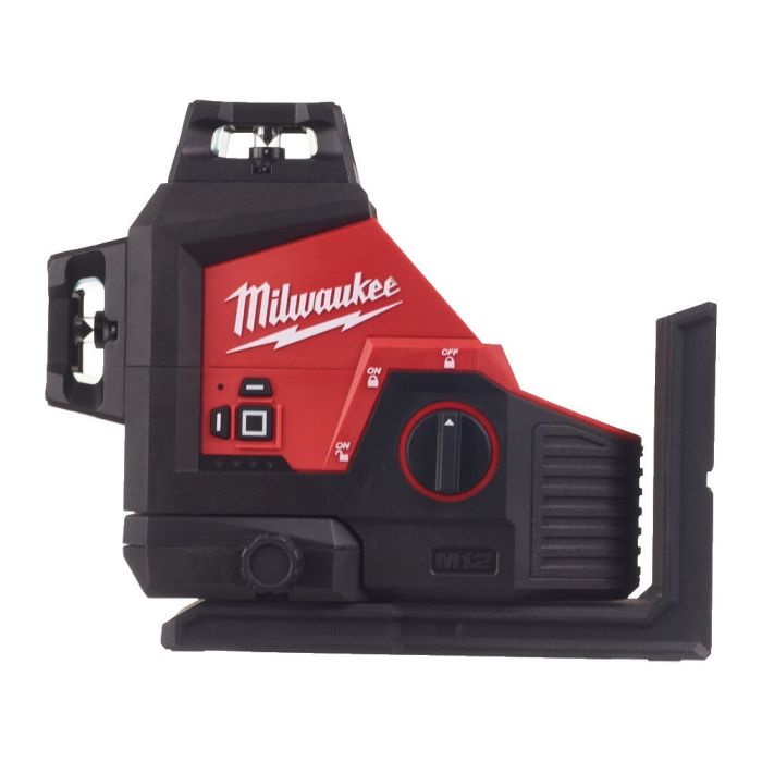 Milwaukee - Nivela laser verde cu 3 planuri M123PL-401C [4933478102]