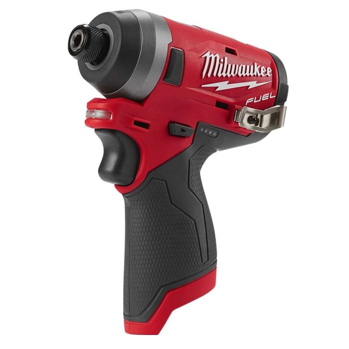 Milwaukee - Masina de insurubat cu impact 147Nm, M12FID-0, Hex 1/4", cu acumulator 12V, 4.0Ah, incarcator, rucsac [MET-13167]