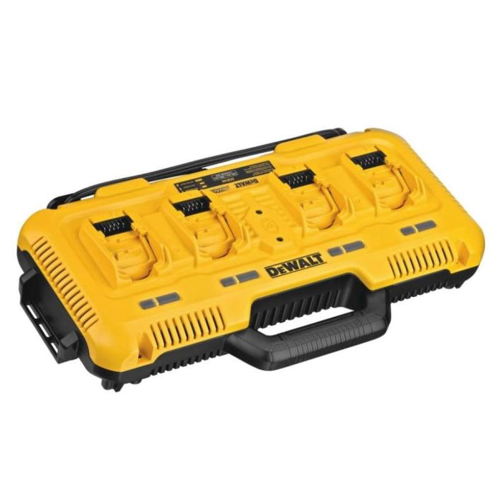 DeWALT - Incarcator rapid 4/8A cu 4 porturi pentru acumulatori 10.8V - 54V [DCB104-QW]