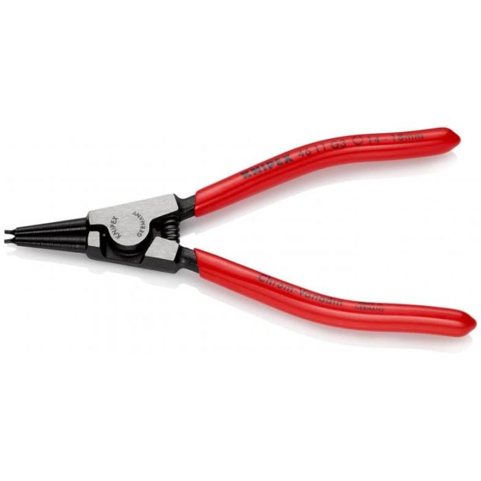 Knipex - Cleste pentru inele de siguranta cu manere de plastic 14-18 mm [4611G3]