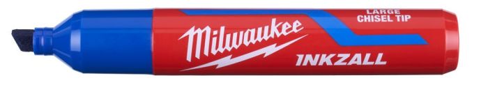 Milwaukee - Marker INKZALL™ albastru cu varf lat, 6.2 mm [4932471557]