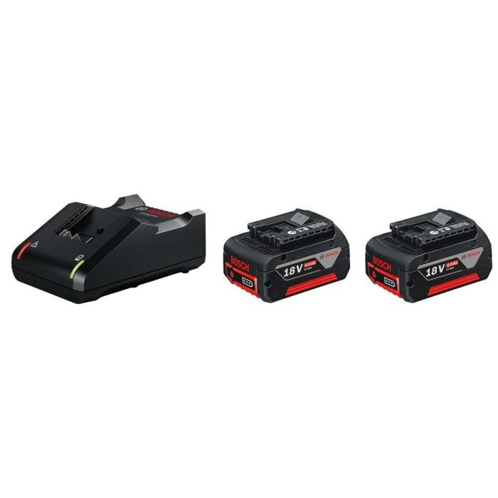 BOSCH - Set 2x acumulator Li-Ion GBA 18V, 4.0Ah + incarcator GAL 18V-40 [1600A019S0]