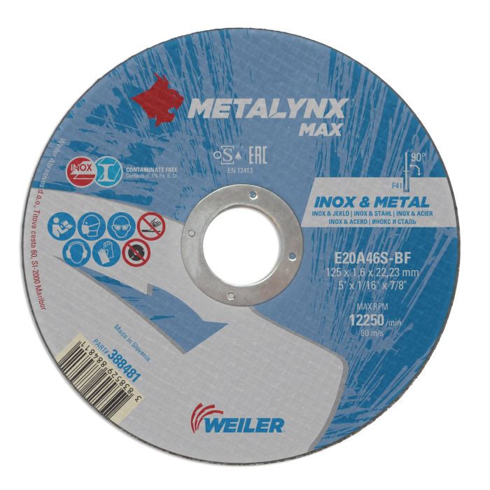 SW - Disc abraziv debitare Extra 150x1.6mm metal [E1501622M]