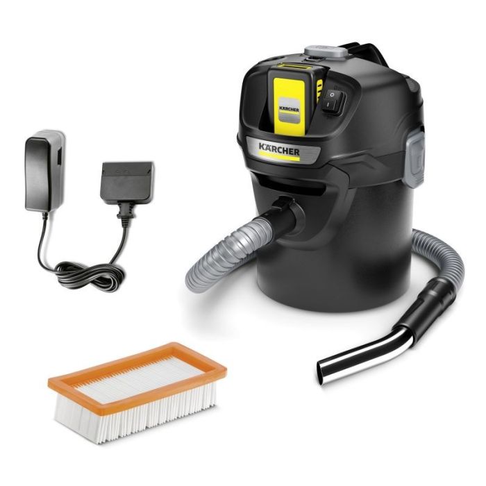 KARCHER - Aspirator pentru cenusa, AD 2 cu acumulator 18V, 2.5Ah [1.348-301.0]