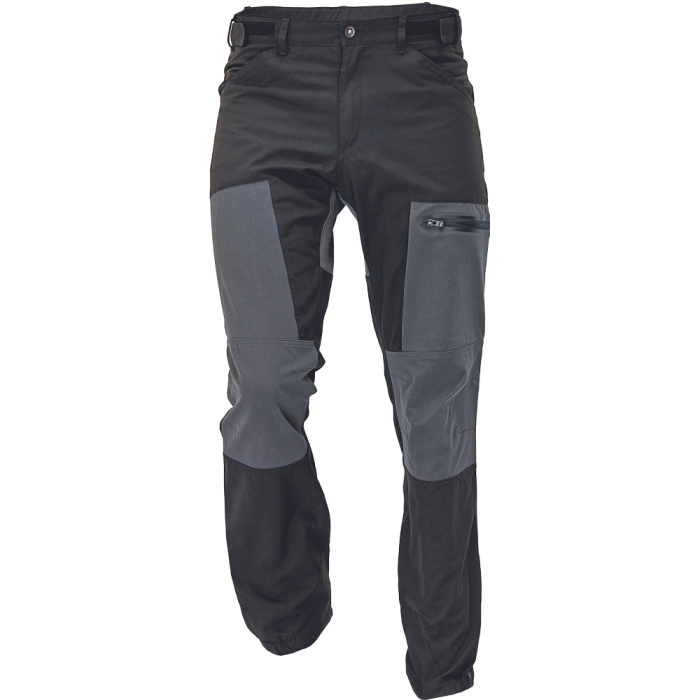 CRV - Pantaloni NALUTO, negru/gri, mas. XXL [0302017000005]