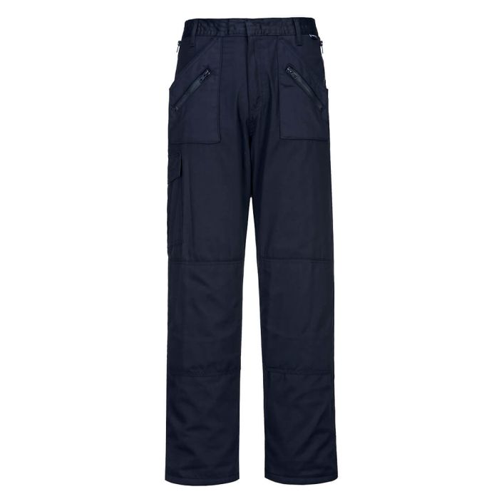 PORTWEST - Pantaloni Action Lined, bleumarin, mas. XXXL [C387NAR-XXXL]