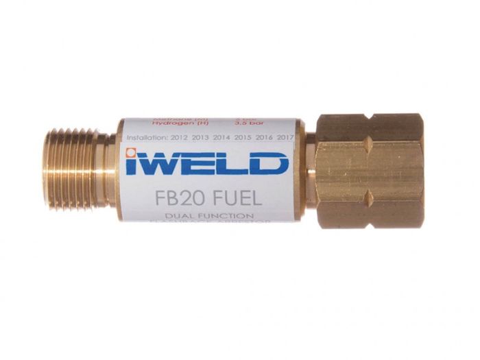 Iweld - Opritor de flacara pentru maner FB20 G3/8" gaz [51118FB2SF]