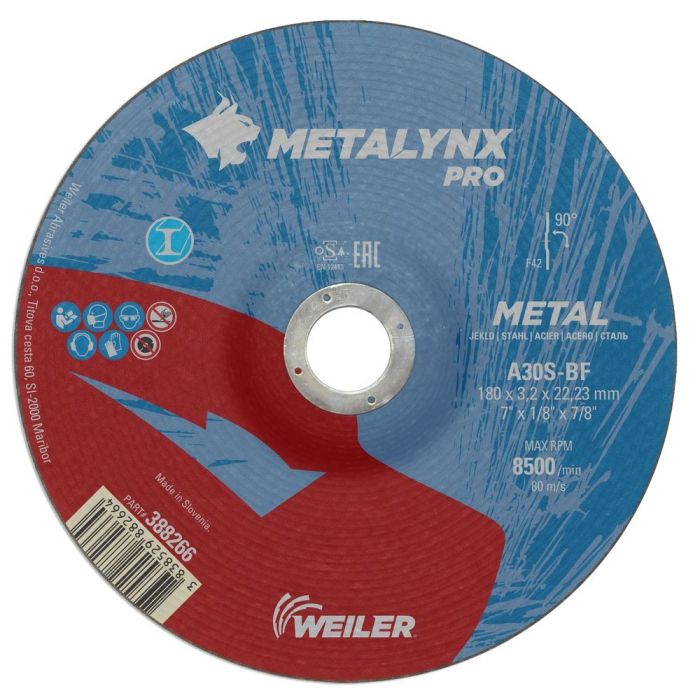 SW - Disc abraziv debitare Professional 180x3.0mm metal [P1803022M]