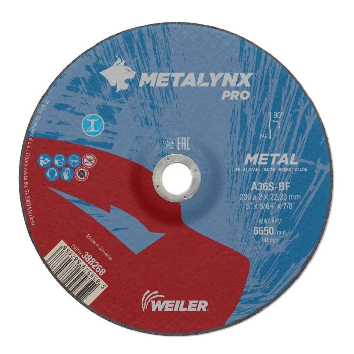 SW - Disc abraziv debitare Professional 230x2.0mm metal [P2302022M]