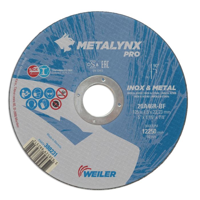 SW - Disc abraziv debitare Professional 125x1.6mm inox [P1251622I]