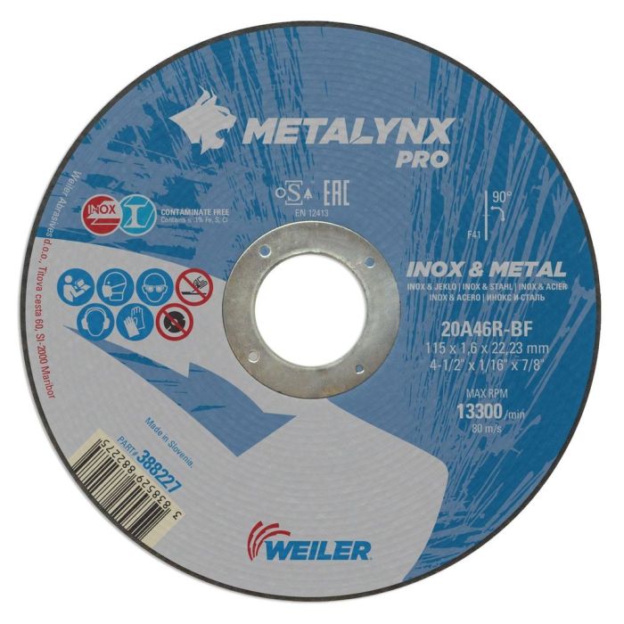 SW - Disc abraziv debitare Professional 115x1.6mm inox [P1151622I]