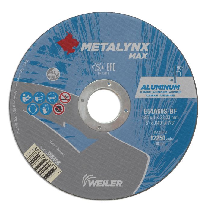 SW - Disc abraziv debitare Extra 125x1.0mm aluminiu [AL1251022]