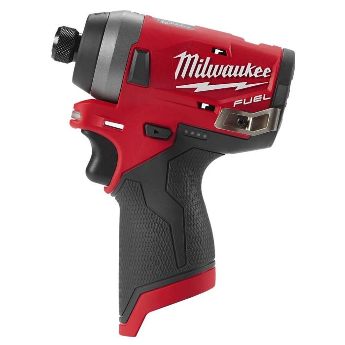 Milwaukee - Masina de insurubat cu impact 147Nm, M12 FID-0, Hex 1/4", cu acumulator 12V, 6.0Ah, incarcator [MET-13512]