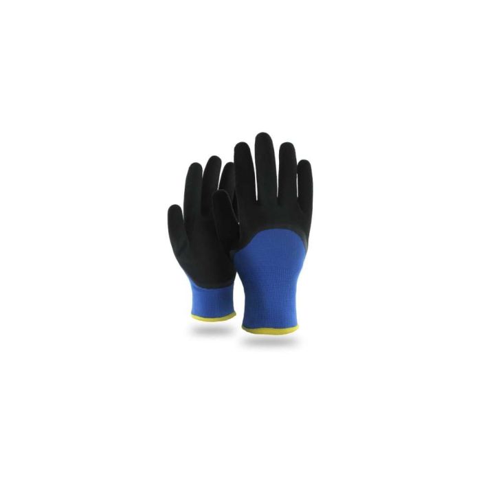 Manusi protectie iarna Kapriol Blue, Marime 10, Culoare Albastru/Negru