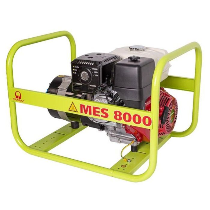 Pramac - MES8000 Generator 7.2 kVA (6.4 kW). 230V. 50Hz. Honda [PA652SH1005]