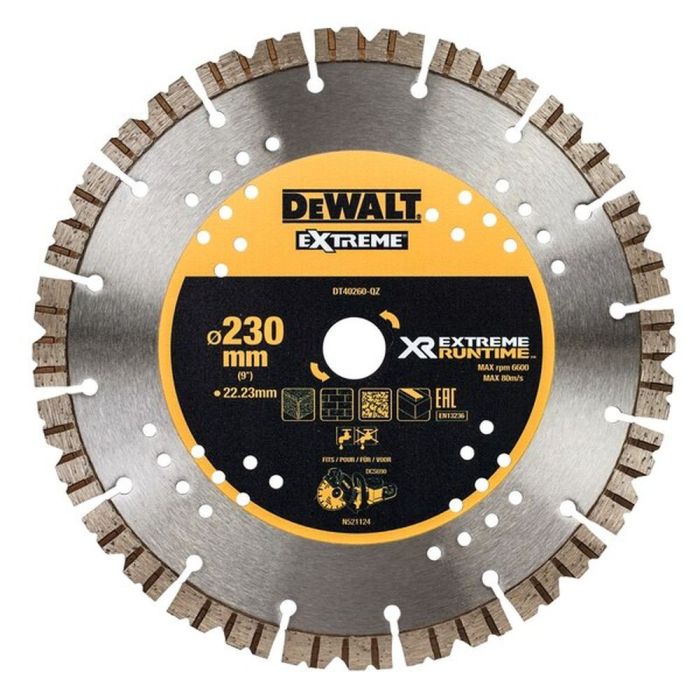 DeWALT - Disc diamantat 230x22.23 mm pentru beton [DT40260-QZ]