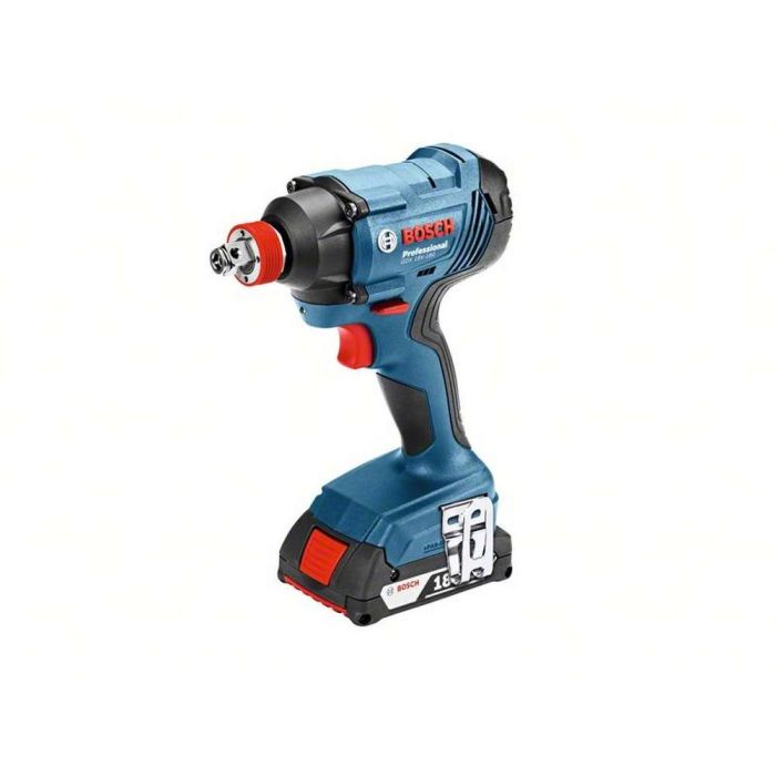 BOSCH - Masina de insurubat cu impact 180Nm, GDX 180-LI, Hex 1/4" si patrat 1/2", cu 2 acumulatori 18V, 2.0Ah, incarcator rapid, valiza [06019G5223]