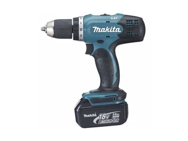 Makita - Masina de gaurit si insurubat 42Nm, cu 2 acumulatori Li-Ion 18V, 1.5Ah, incarcator, valiza [DDF453SYE]