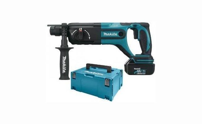 Makita - Ciocan rotopercutor cu acumulator Li-Ion 18V 2x3.0Ah [DHR241RFJ]