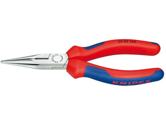 KNIPEX - Cleste cu varf semirotund 160 mm cu mansoane [2502160]