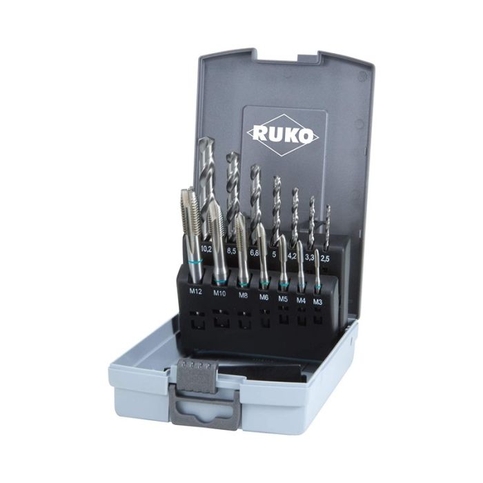 Ruko - Set tarozi DIN 371/376 M3-M12, 14 bucati [245048RO]