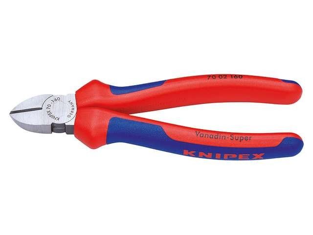 KNIPEX - Cleste pentru taiat lateral (sfic) cu maner bicomponent 160 mm [7002160]