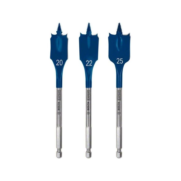 BOSCH - Set 3 bucati burghiu plat Self Cut Speed set 20, 22, 25mm Expert [2608900331]