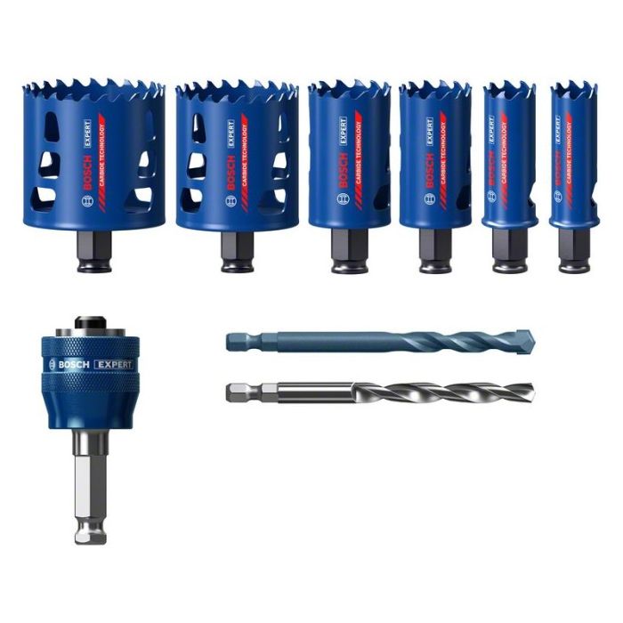 BOSCH - Set 9 Carote ToughMaterial, 22-68mm Expert [2608900445]