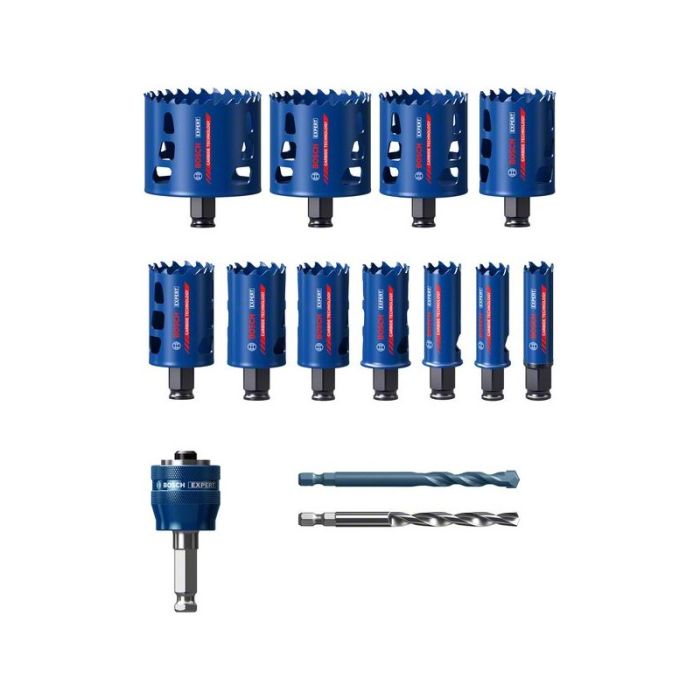 BOSCH - Set 14 Carote ToughMaterial, 22-68mm Expert [2608900448]