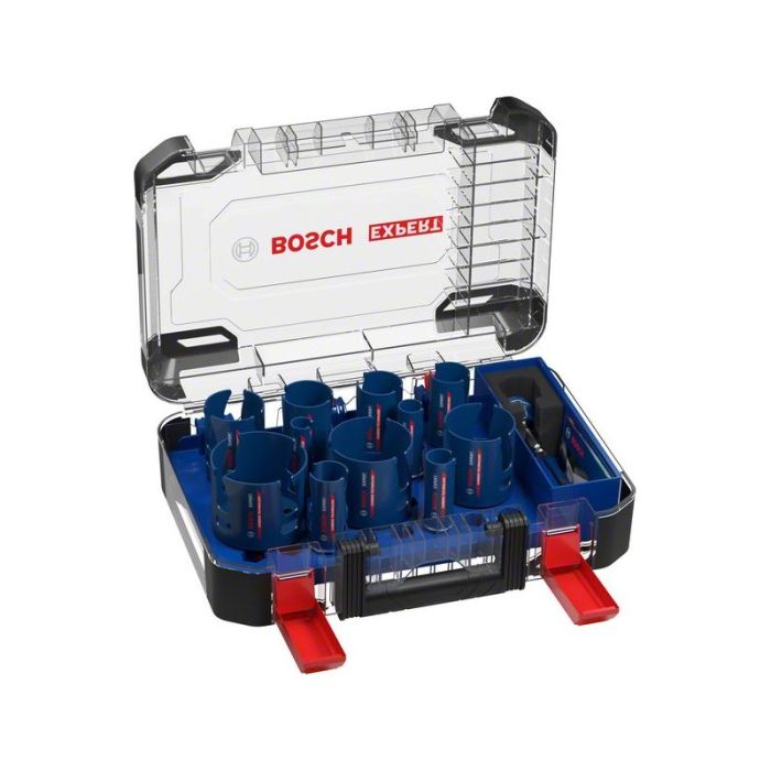 BOSCH - Set 15 Carote ConstrMaterial 20, 22, 25, 32, 35, 40, 44, 51, 60, 68, 76 mm Expert [2608900489]