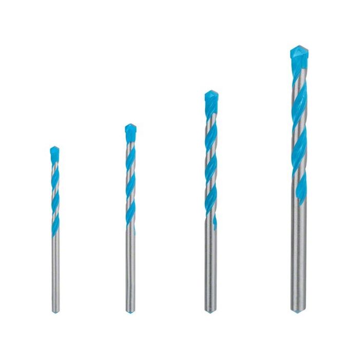 BOSCH - Set 4 burghie CYL-9 MultiConstruct 4, 5, 6, 8mm Expert [2608900649]